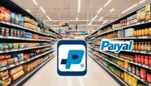 what grocery stores accept paypal