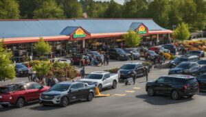 what grocery stores do curbside pickup