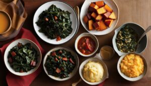 what to serve with collard greens