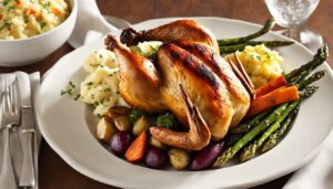 what to serve with cornish hens