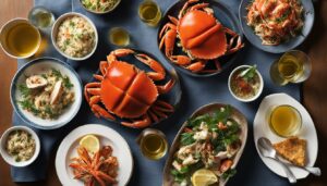 what to serve with dungeness crab
