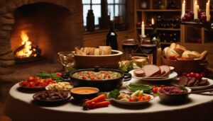 what to serve with fondue dinner