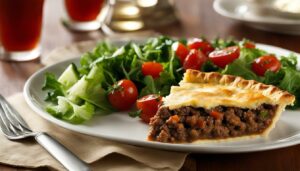what to serve with meat pie