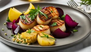 what to serve with pan seared scallops
