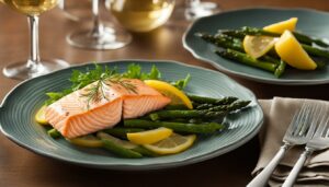 what to serve with poached salmon
