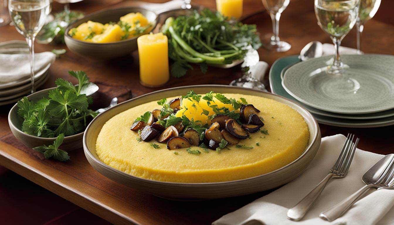 Perfect Dinner Pairings Serving with Polenta