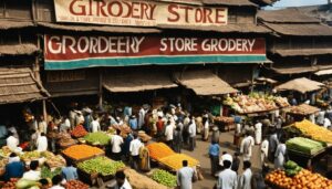 what was the first grocery store