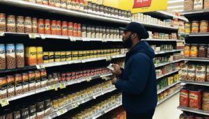 where are black eyed peas in grocery store