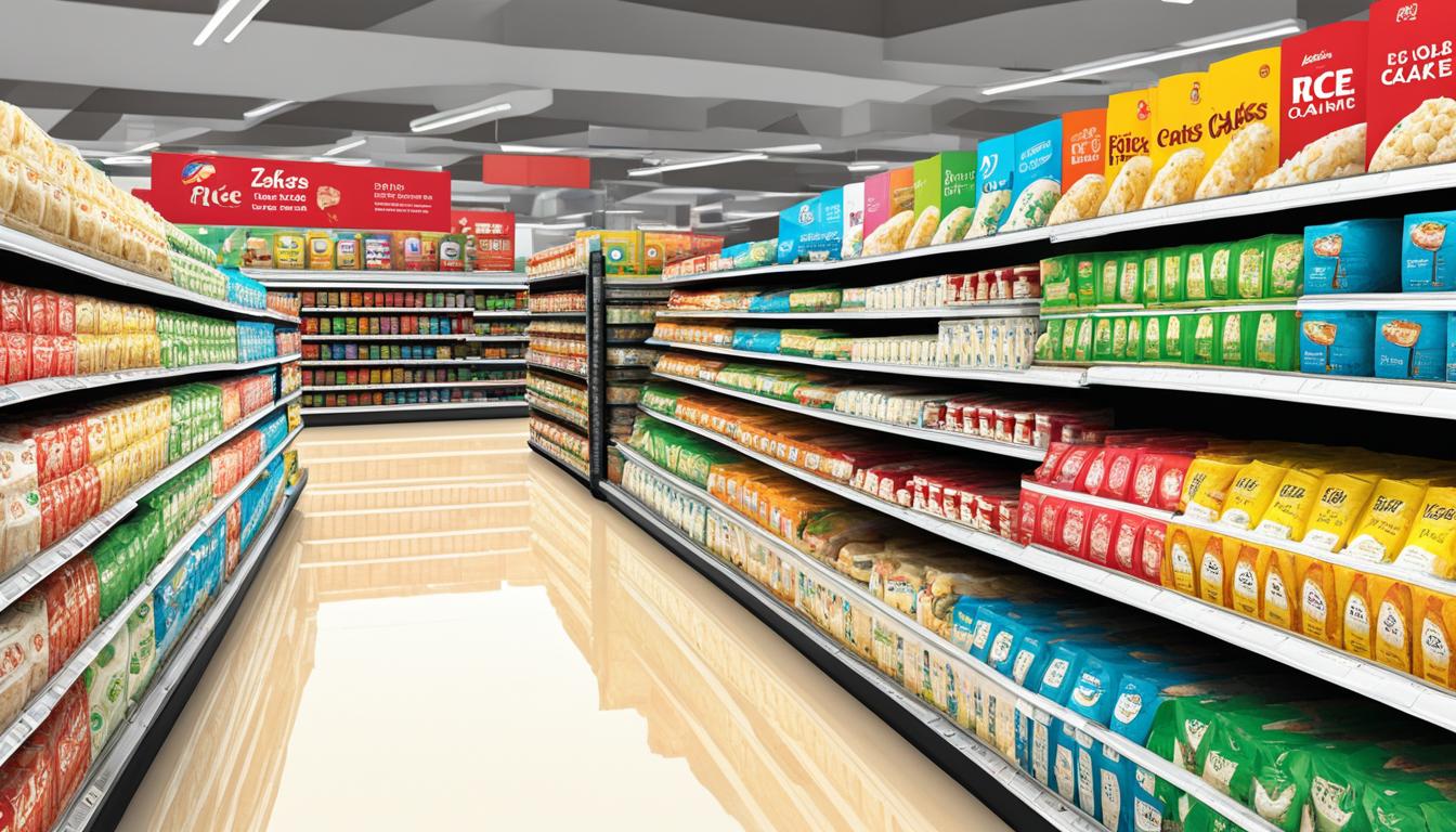 Find Rice Cakes in the Grocery Store Aisle Easily