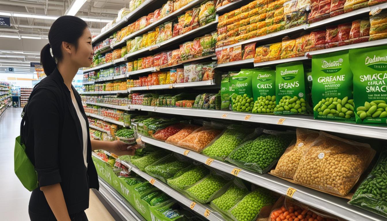 Find Edamame Aisle in Grocery Store Easily