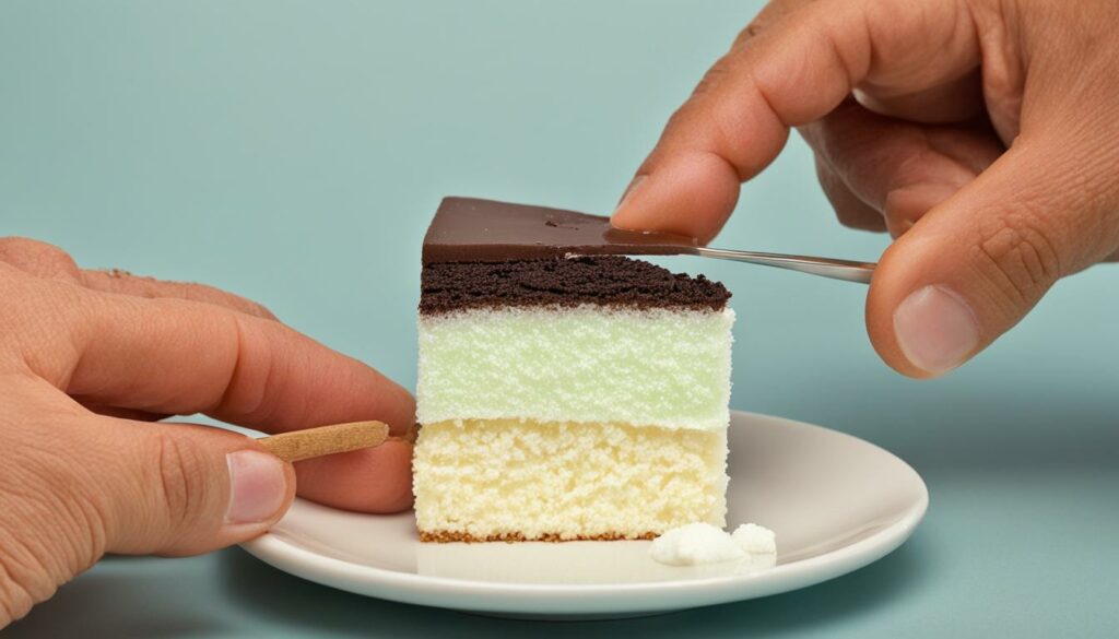 Reducing sugar in foam cakes