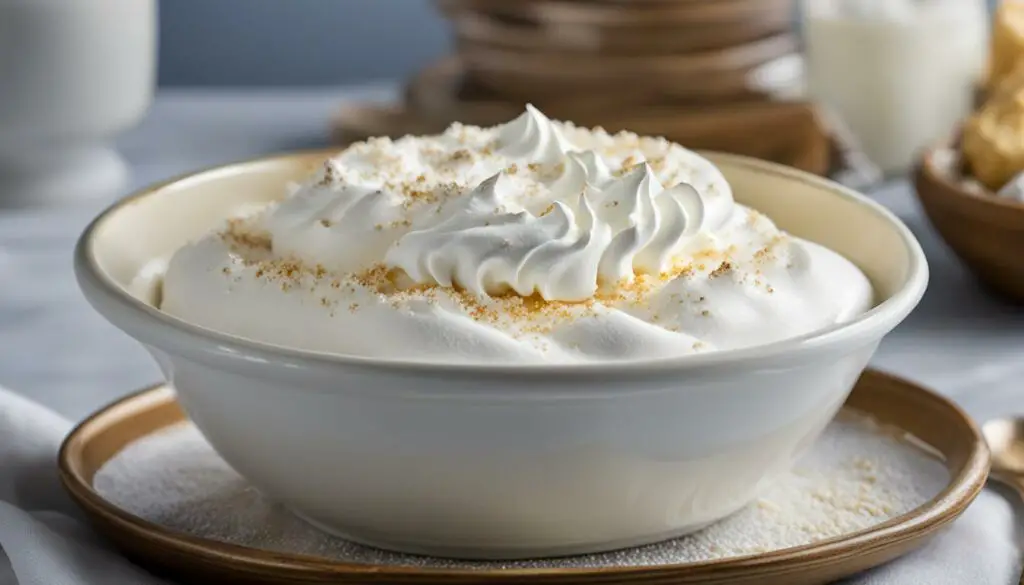 cream of tartar in meringue