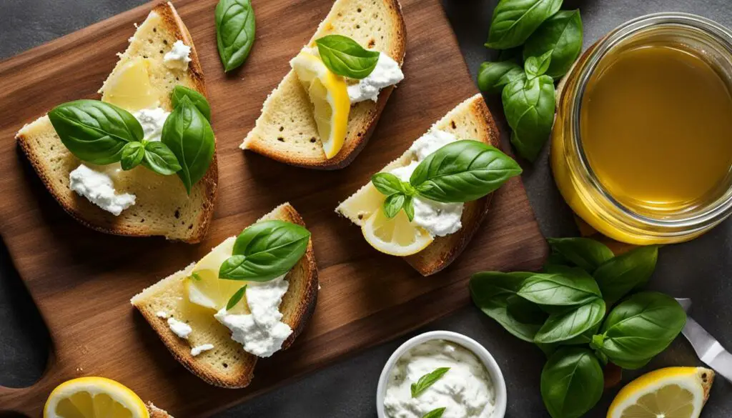ricotta bruschetta