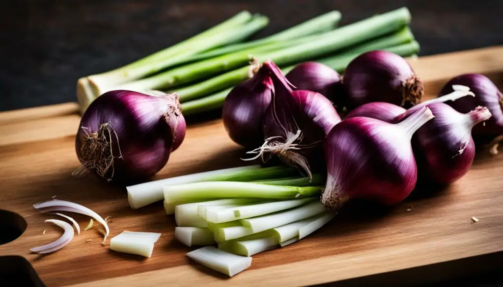 shallots substitute for leeks