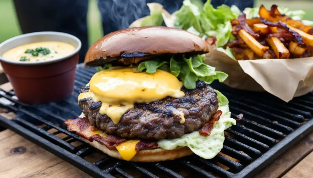 venison burgers
