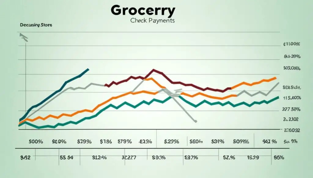 Decline in Check Payments at Grocery Stores
