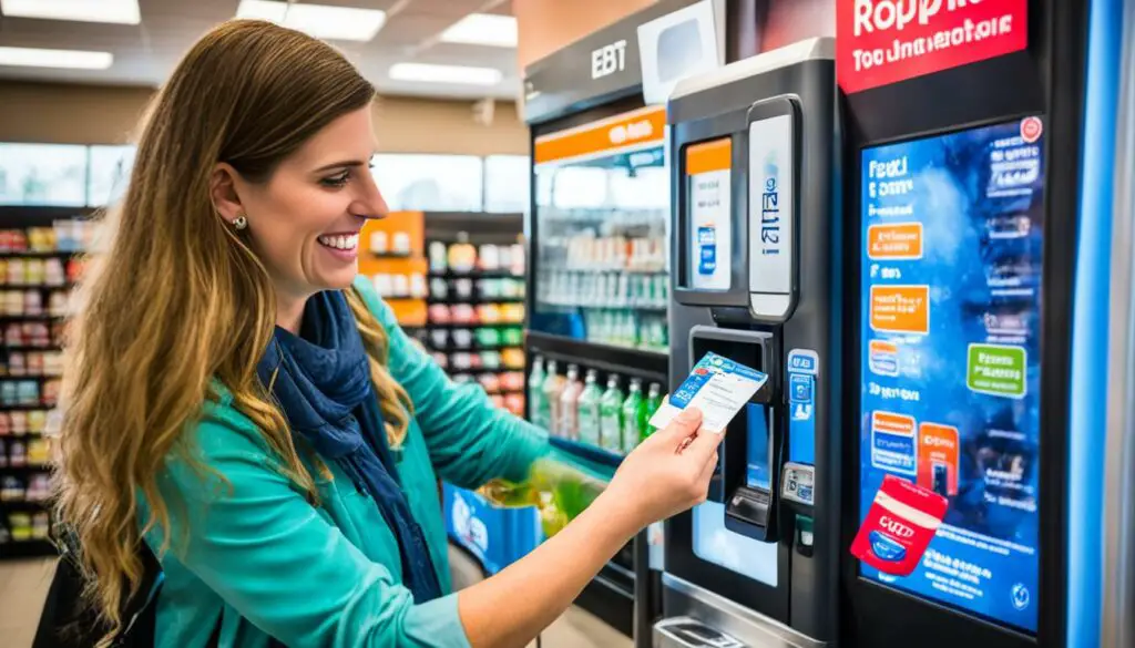 Using EBT for fountain drink transactions