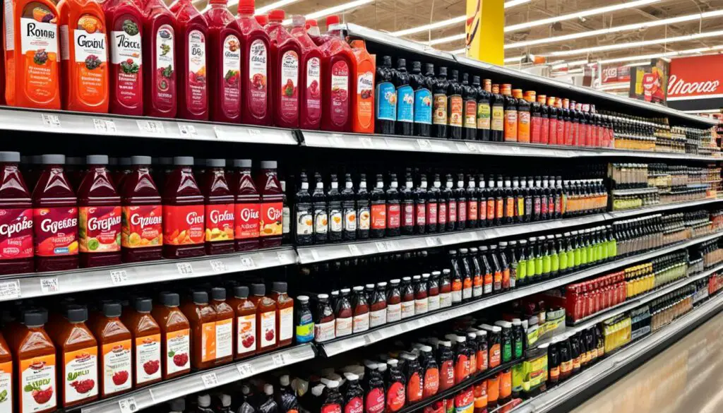 Where to Find Grenadine Syrup in the Grocery Store