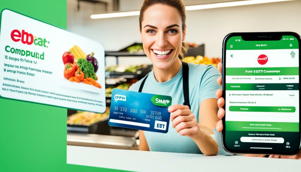 add ebt card to giant food account