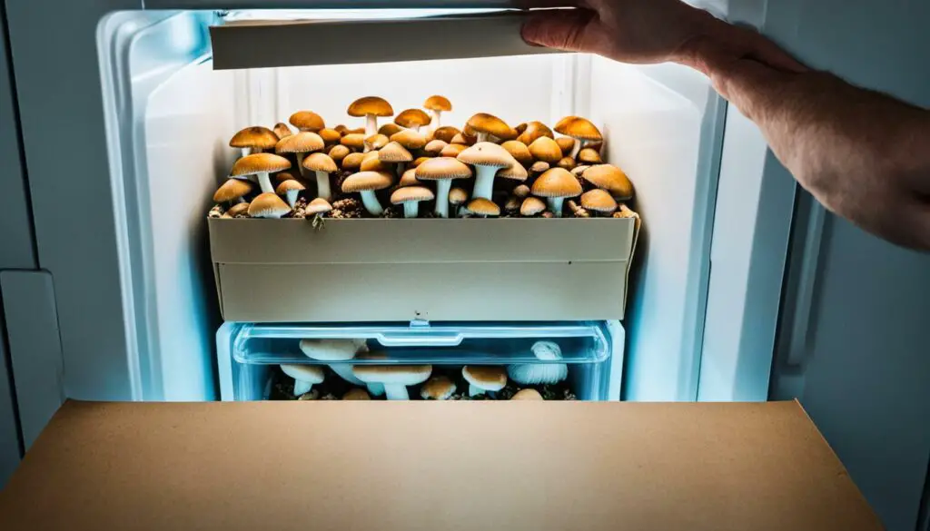 best way to store mushrooms from grocery store