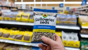 can I plant sunflower seeds from the grocery store