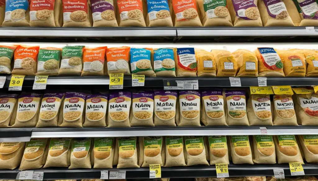 grocery store naan options