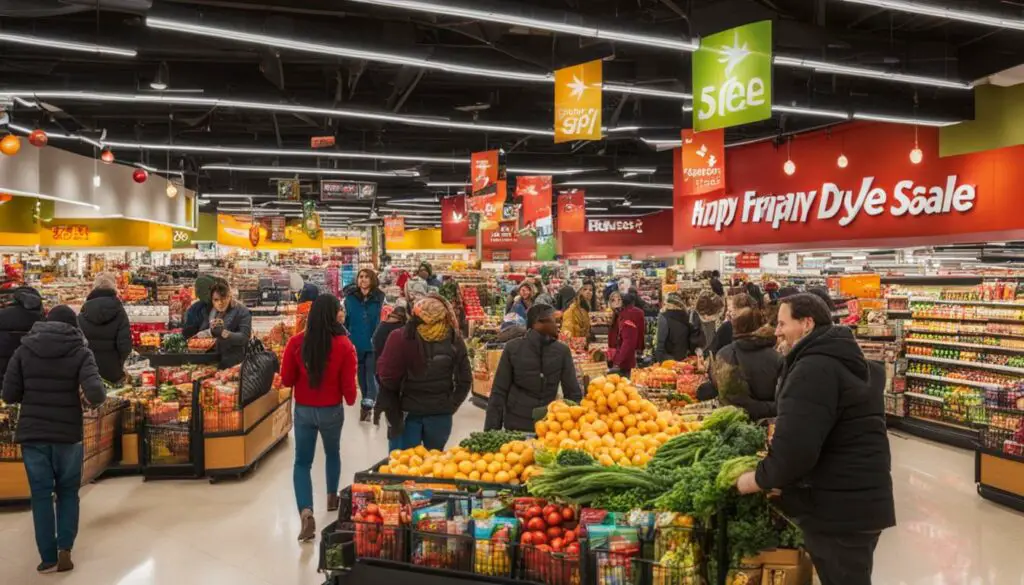grocery stores open on black friday