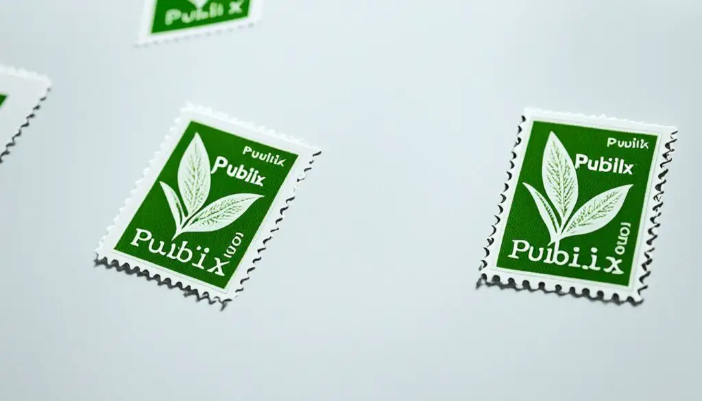 individual stamps at Publix