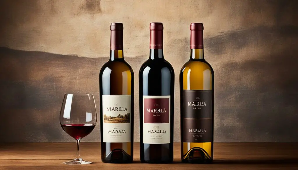 types of marsala wine