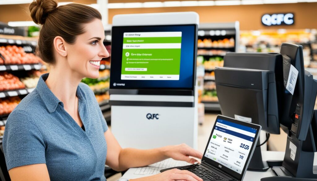 using EBT for online grocery orders at QFC