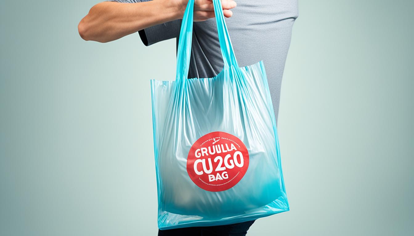 Plastic Shopping Bag Size