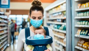 when can you take your newborn to the grocery store