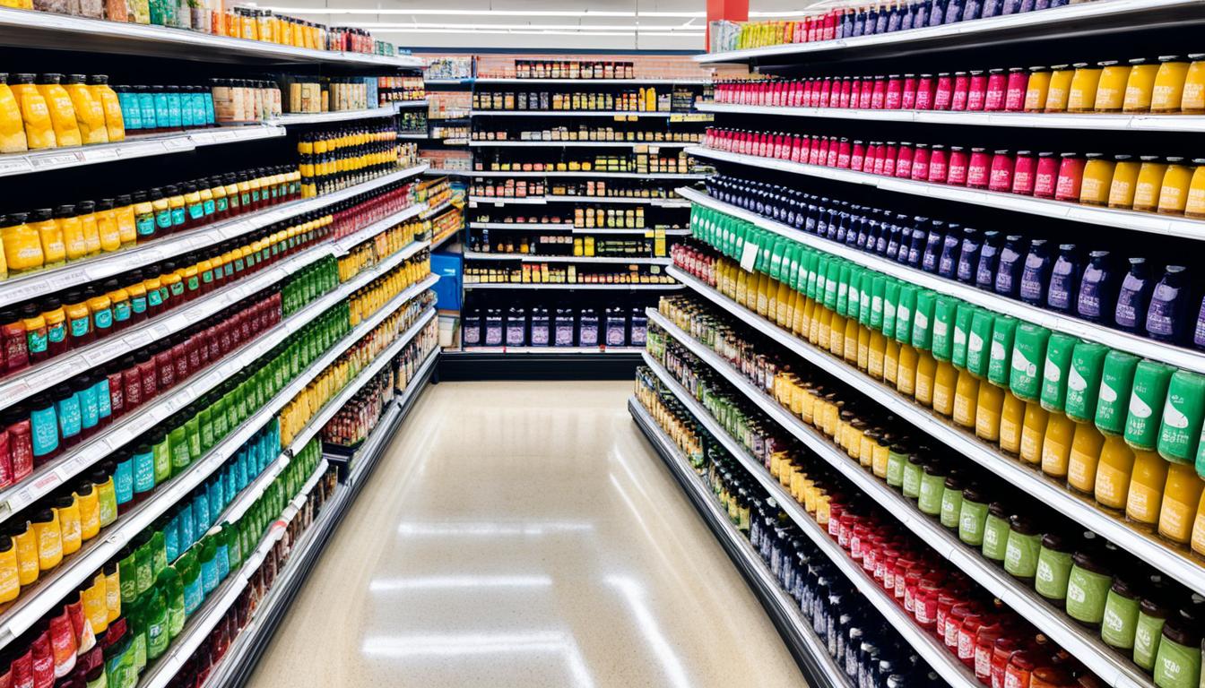Locate Kombucha in Grocery Store Aisles Easily