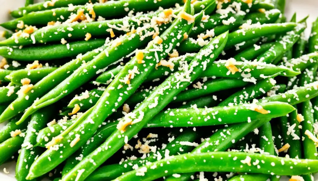 Parmesan roasted green beans