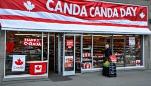 are grocery stores open on canada day