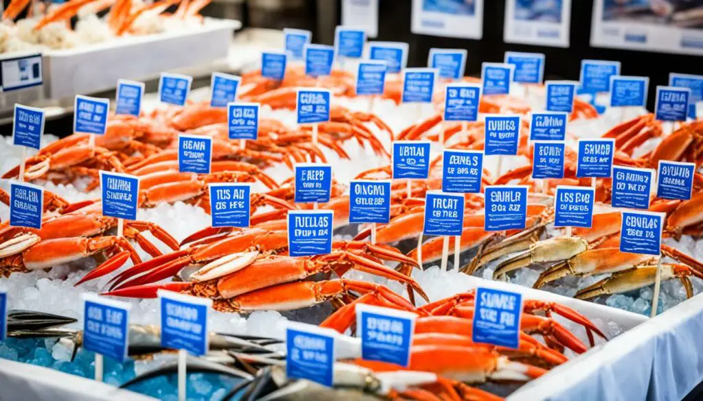 crab legs wholesale prices