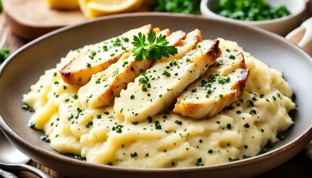 mashed potatoes side dish for chicken francese