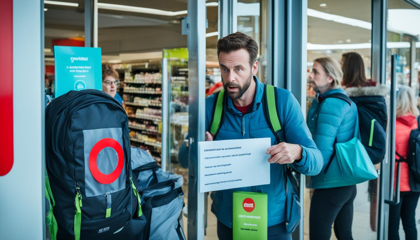 Bringing Backpacks in Grocery Stores Allowed?