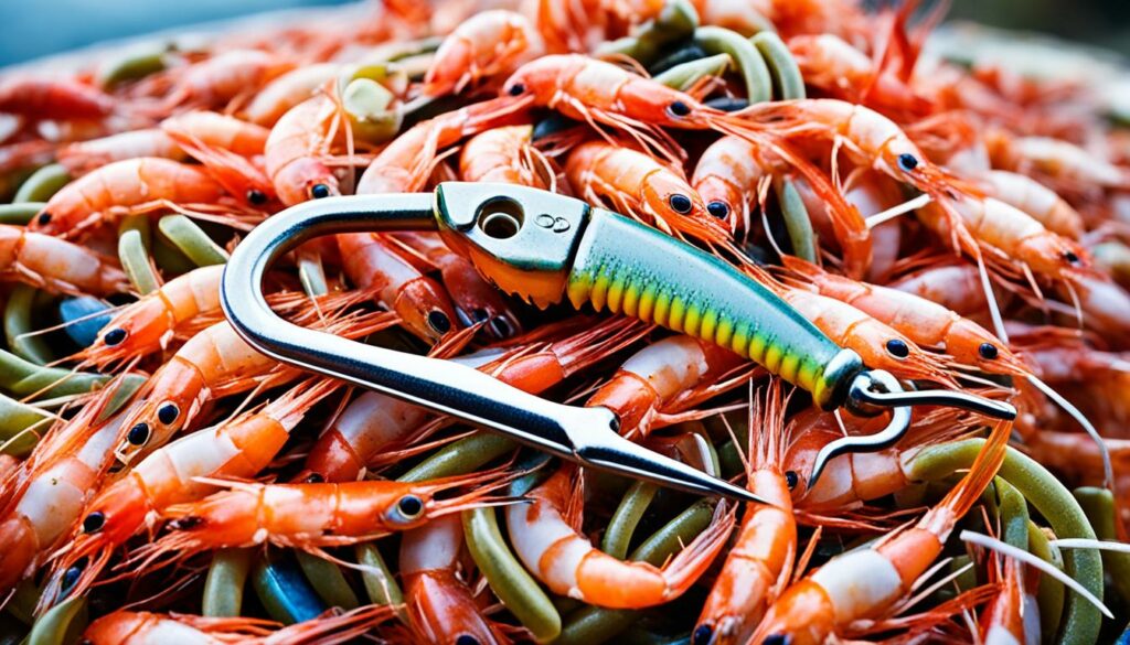 Benefits of using fresh local shrimp as bait