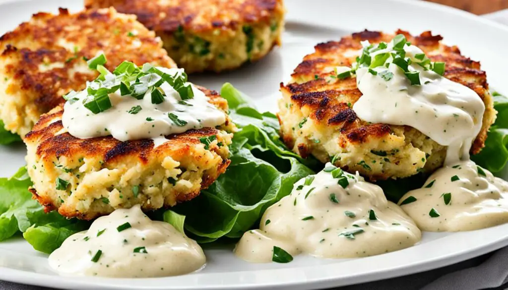 Crab cakes with remoulade sauce