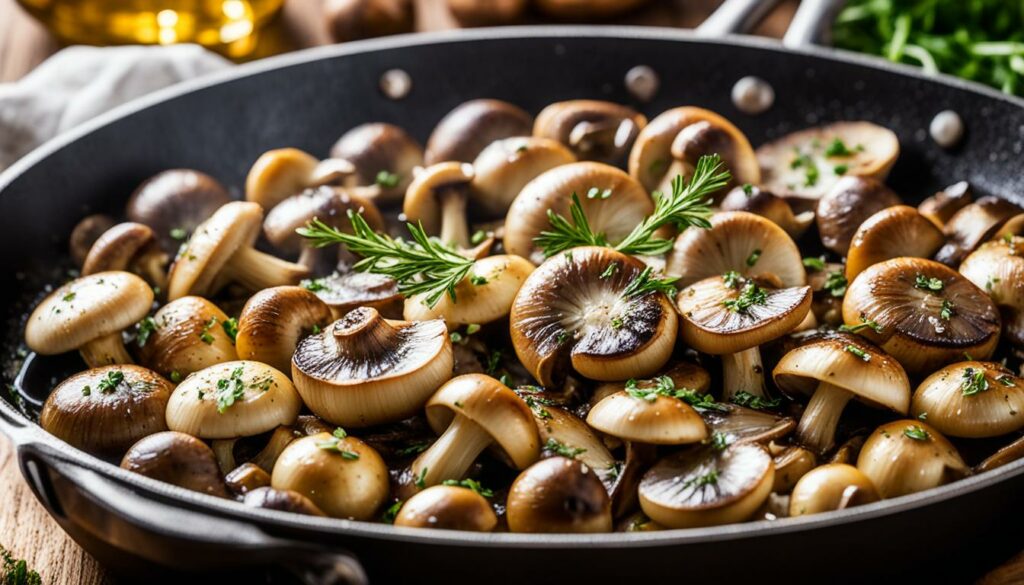 Sautéed Garlic Mushrooms