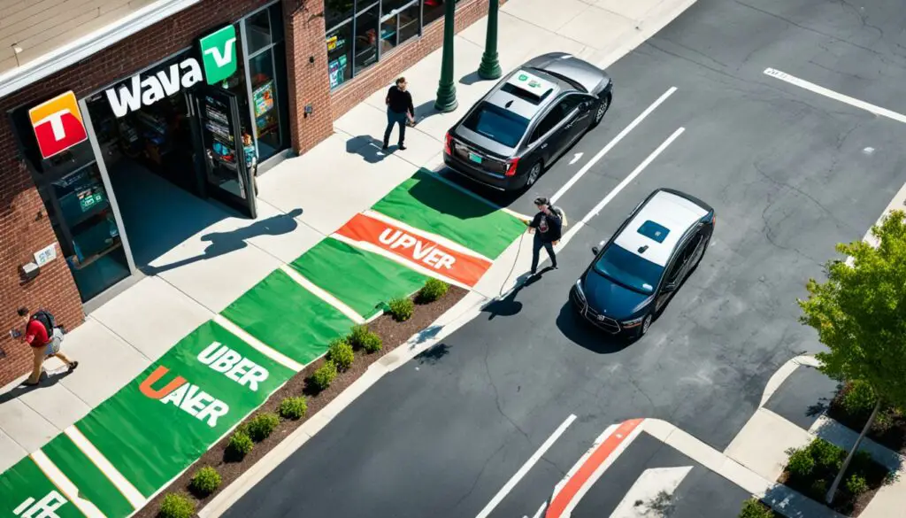 Uber grocery pickup