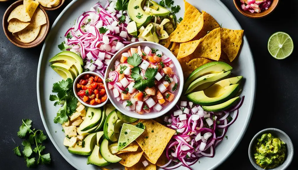 ceviche Latin American sides