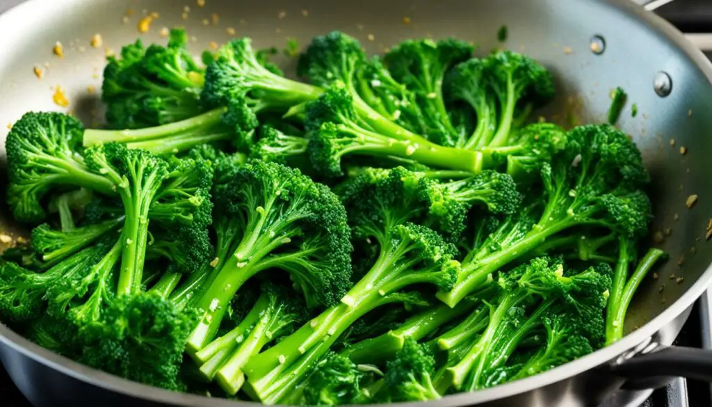 garlicky broccoli rabe
