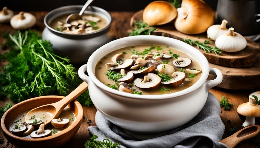 mushroom soup tips