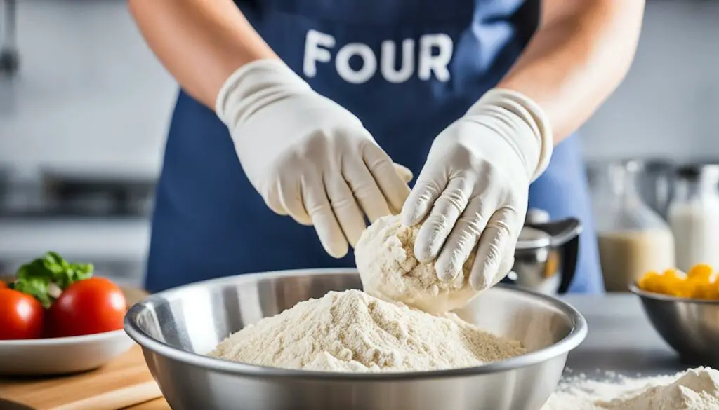 raw flour safety