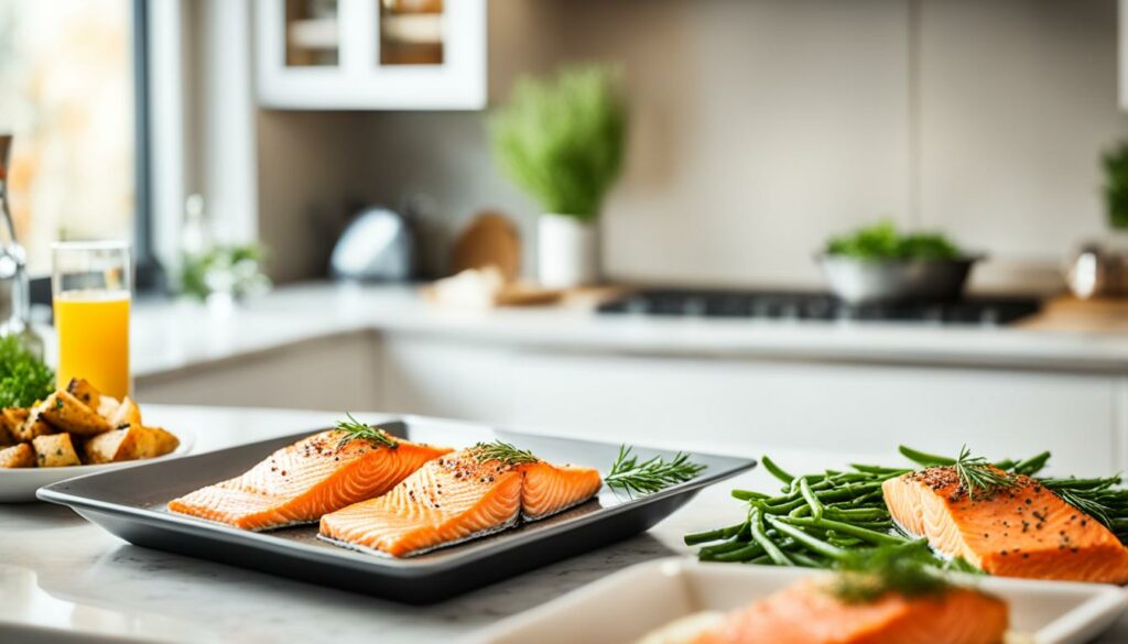 reheating salmon side dishes