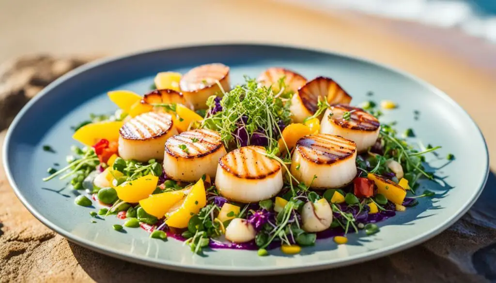 seafood pairings with scallops