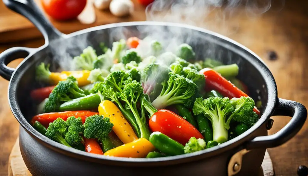 steamed vegetable side dish