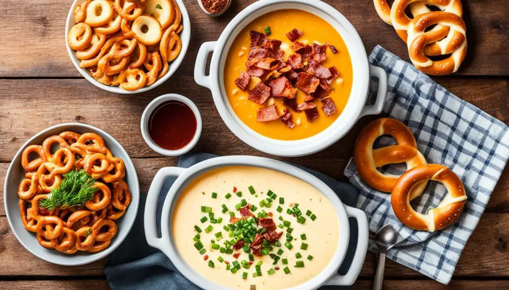 tasty options with beer cheese soup
